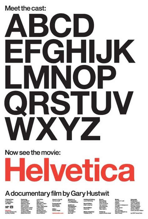 This typeface was initially released as Neue Haas Grotesk, and was designed in 1957 by Max Miedinger for the Haas'sche Schriftgiesserei (Haas Type Foundry) in ...